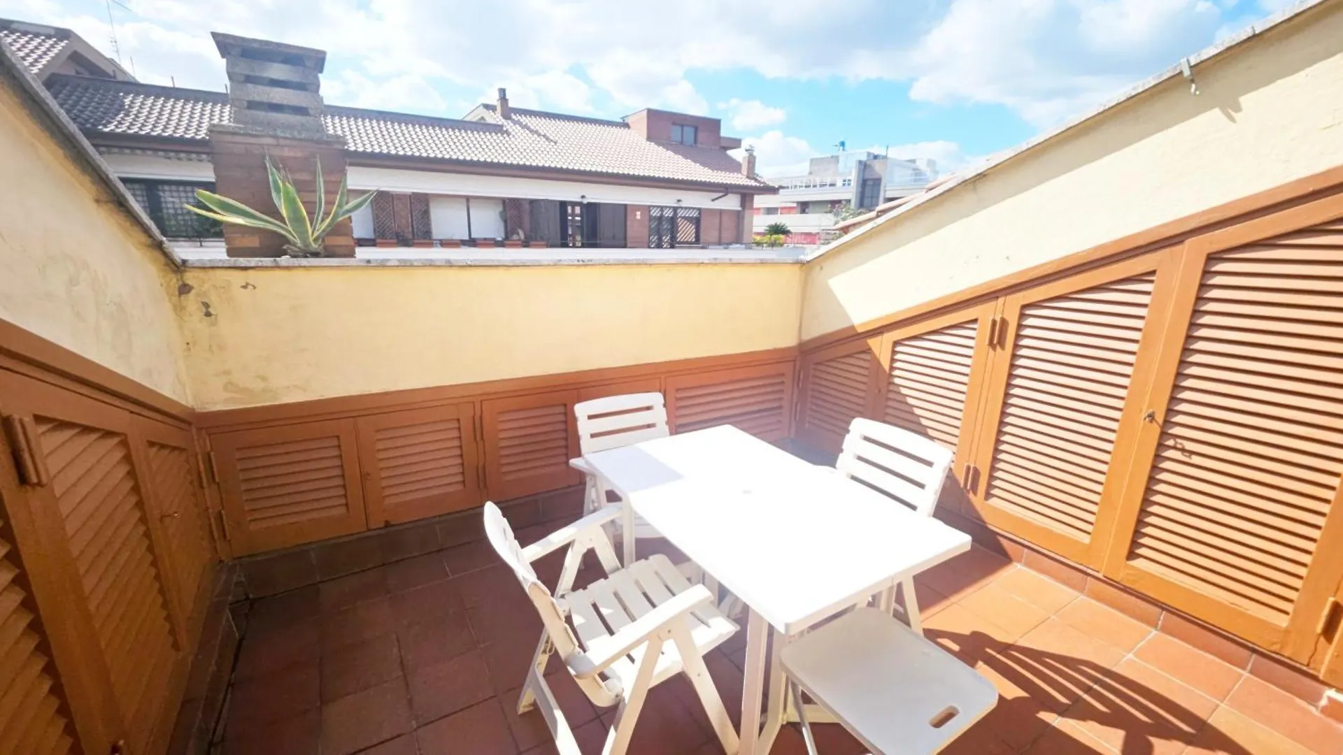 Cozy Penthouse With Terrace In Rome Pet Friendly Apartment 0*,
